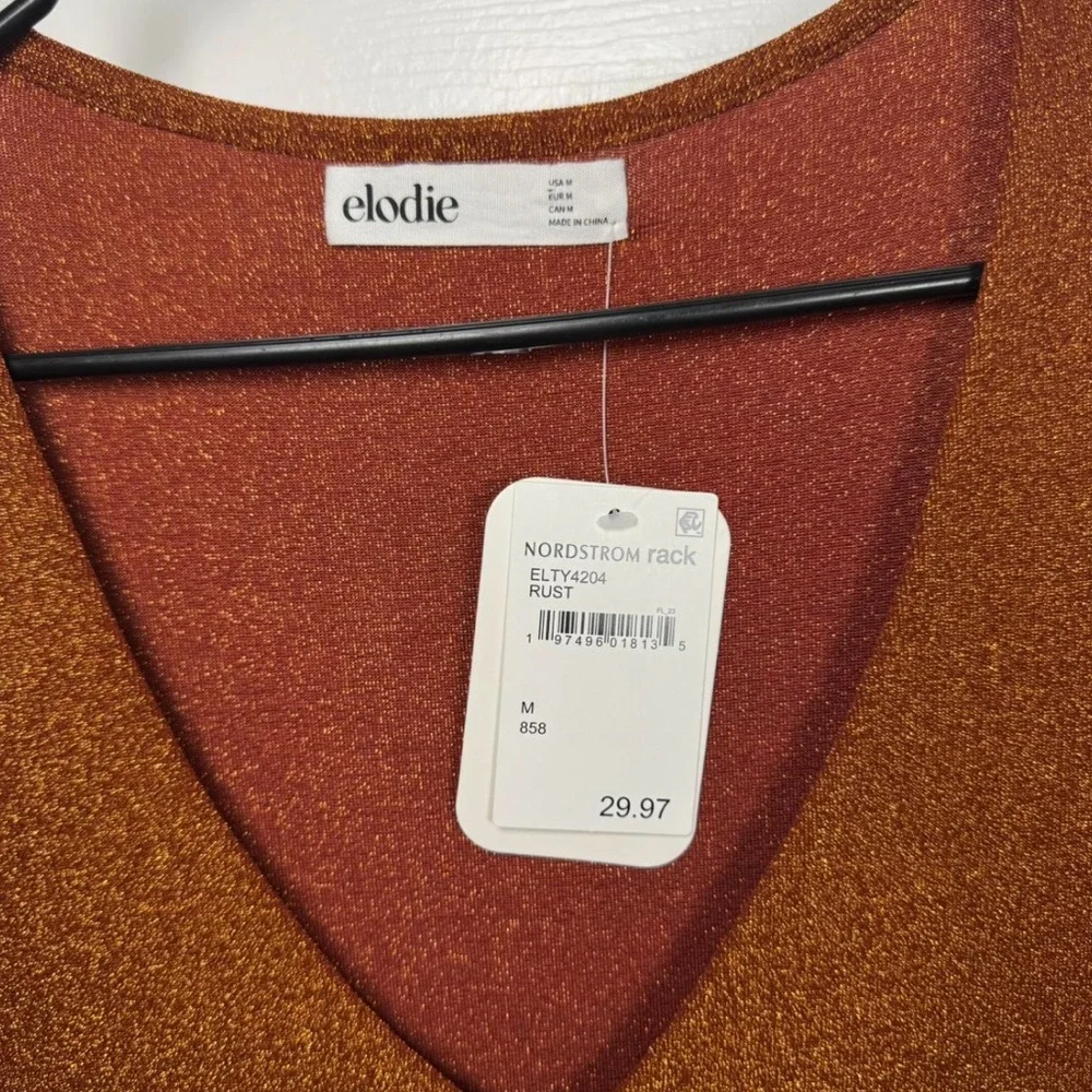 Elodie burnt orange